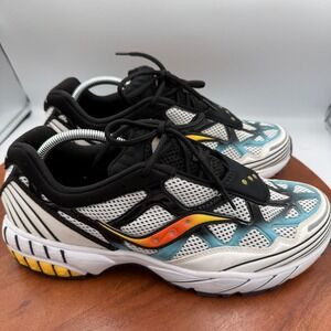 Saucony Grid Web Retro 'OG" 2019 Mens 11.5 White/Black/Orange/Blue Runner Shoes